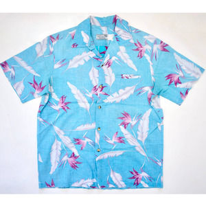 Vintage Mark Raysten Hawaii Aloha Hawaiian Summer Shirt Mens Medium